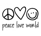 Peace Love World Peace Love World